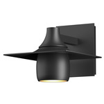 Hood Dark Sky Outdoor Wall Sconce - Coastal Black