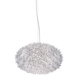 Bloom Round Pendant - Crystal