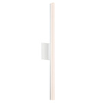 Stiletto Bathroom Vanity Light - Satin White  / Frosted