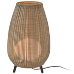 Amphora Outdoor Plug-in Floor Lamp - Brown / Light Beige