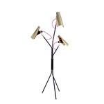 Jackson Floor Lamp - Matte Black / Gold