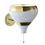 Hanna Wall Light - Gold / Matte White