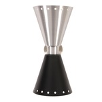 Piazzolla Wall Light - Brushed Nickel/ Matte Black / Matte Black