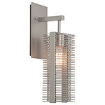 Downtown Mesh Hanging Wall Light - Metallic Beige Silver / No Glass