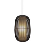 Geisha Pendant - Brown