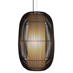 Geisha Pendant - Brown