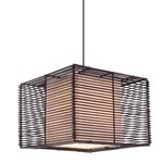 Kai Square Pendant - Discontinued Model - Brown / Brown