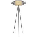 Kai Tripod Floor Lamp - Brown / Brown