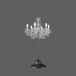Drylight Table Lamp - Matte Black / Crystal