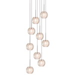 Gemma Multi Light Pendant - Chrome / Clear