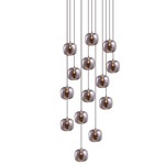 Cubie Multi Light Pendant - Chrome / Smoke