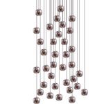 Cubie Multi Light Pendant - Chrome / Smoke