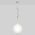 Castore Pendant - White / White