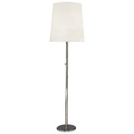 Buster Floor Lamp - Polished Nickel / Fondine