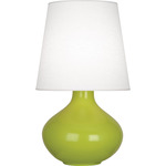 June Table Lamp - Apple / Oyster Linen