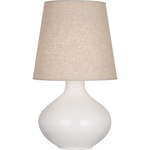 June Table Lamp - Lily / Buff Linen