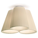 Florinda Ceiling Flush Light - White