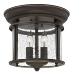 Gentry Ceiling Light Fixture - Olde Bronze / Clear