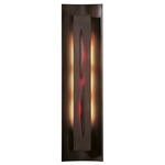 Gallery Curve Wall Sconce - Bronze / Red