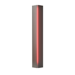 Gallery Small Wall Sconce - Dark Smoke / Red