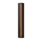 Gallery Small Wall Sconce - Black / Amber