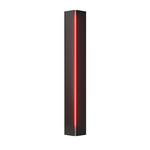 Gallery Small Wall Sconce - Black / Red