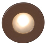 120V LED310 Round Step Light - Bronze