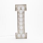 Vegaz I Alphabet Lamp - Floor Model - White