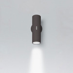 Calumet 4W 8.5 Deg Outdoor Wall Light - Anthracite Grey