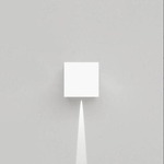 Effetto Square 1 X 15 Degree Outdoor Wall Light - White