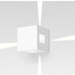 Effetto Square 4 X 15 Degree Outdoor Wall Light - White