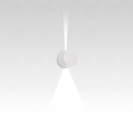 Effetto 1 X 15 Degree 1 X 90 Degree Outdoor Wall Light - White