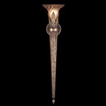 A Midsummer Nights Dream Torch Wall Light - Patina / Amber