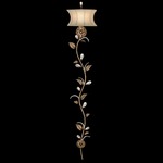 A Midsummer Nights Dream Large Scale Foliage Wall Light - Moonlit Patina / Beige