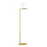 IC Floor Lamp - Brass / Opal