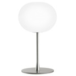 Glo-Ball T1 Table Lamp - Silver / White