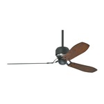 Tribeca 60 inch Ceiling Fan - Graphite/ Walnut Blades