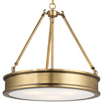 Harbour Point Pendant - Liberty Gold / Etched Opal