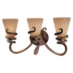 Tofino Bathroom Vanity Light - Tofino Bronze / Marbre Grabar