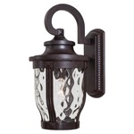 Merrimack Outdoor Wall Sconce - Bronze / Clear