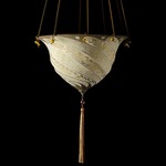 Samarkanda Silk Pendant - Brass / Serpentine Silk
