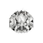 Flora Metallic Pendant - Silver