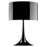 Spun Light T Table Lamp - Gloss Black