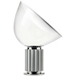 Taccia Table Lamp - Silver / Clear