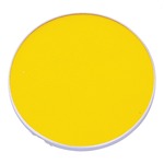 2 Inch Round Dichroic Glass Lens - Amber 
