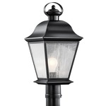 Mount Vernon Outdoor Post Mount - Black