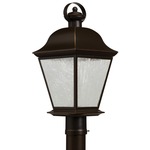 Mount Vernon LED Post Mount - Rubbed Bronze