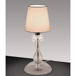 Certosa Table Lamp - Chrome / Ivory