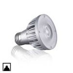 Vivid PAR20 LED Med Base 10.8W 120V 10 Deg 2700K 95CRI - Silver