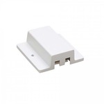 Track Floating Canopy Connector - White